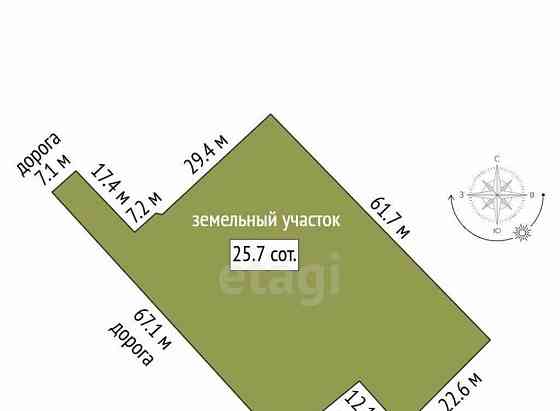 Коммерческий участок, 25.72 сотки Астрахань