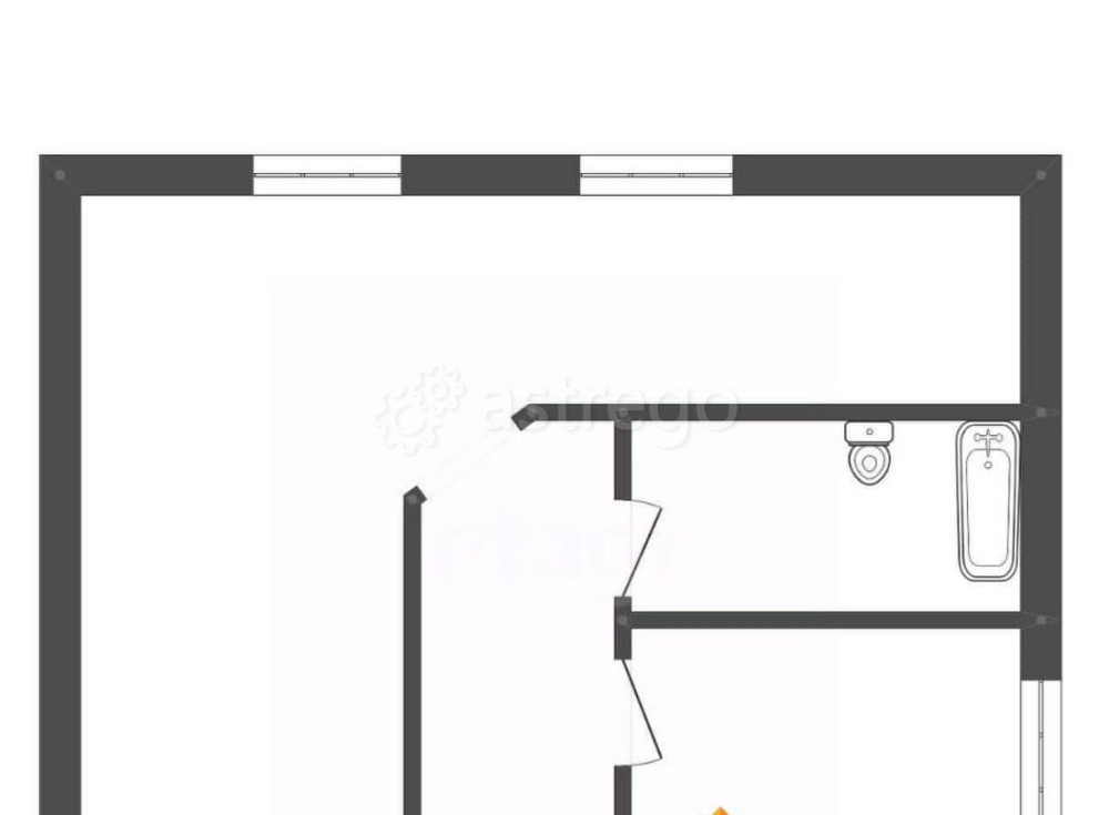 2-комн. квартира, 67 м2, 4/5 эт. Белогорск - изображение 4