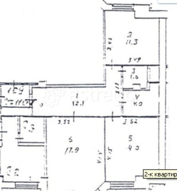 2-комн. квартира, 61 м2, 1/9 эт. Солнечногорск - изображение 1