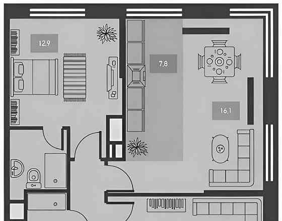 3-комн. квартира, 66 м2, 10/24 эт. Москва