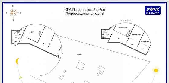 Свободного назначения, 126.7 м2 Санкт-Петербург