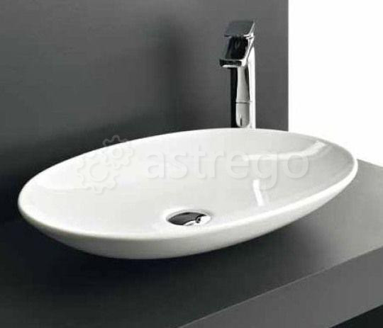 Раковина на столешницу Cerama LUX 9021 (52х32х14) Красноярск - изображение 1