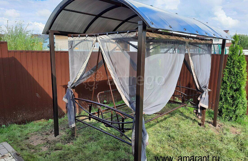 Навес над качелями "Иллюзия" (250х270х140) см Козырьки и навесы Амарант Раменское - изображение 1