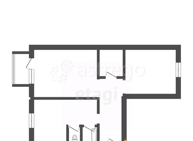 2-комн. квартира, 47.4 м2, 2/5 эт. Бийск - изображение 2