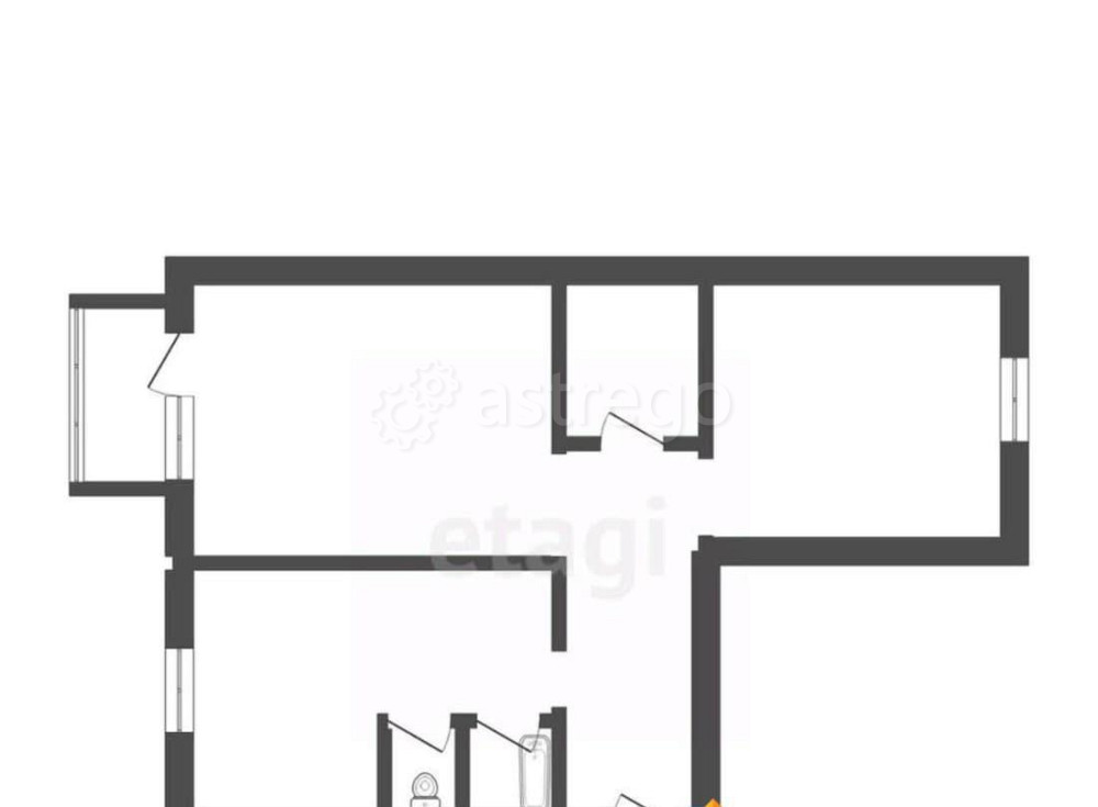 2-комн. квартира, 47.4 м2, 2/5 эт. Бийск - изображение 2