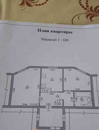 2-комн. квартира, 45.7 м2, 5/5 эт. Тында