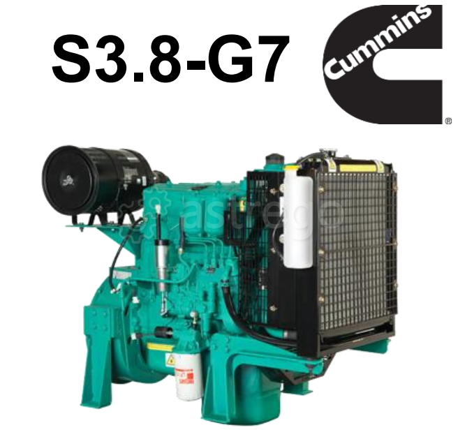 Двигатель Камминз S3.8-G7 Октябрьский - изображение 1