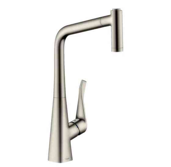 Смеситель для кухни Hansgrohe, Metris M71, Eco, тип открывания воды - однорычажный 14780800 Москва