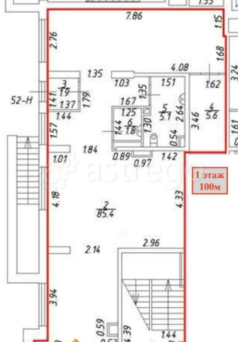 Офис, 253.3 м2 Санкт-Петербург - изображение 2