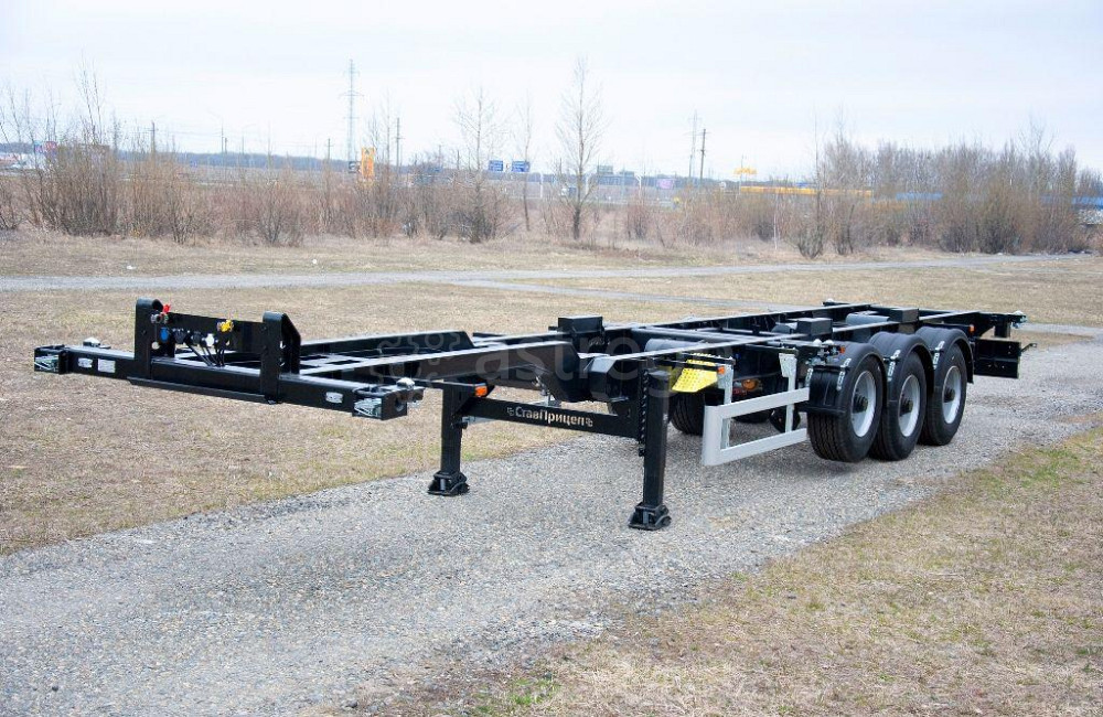 Полуприцеп контейнеровоз СтавПрицеп 9230/10 (3 оси) г/п 32 т. Самара - изображение 1