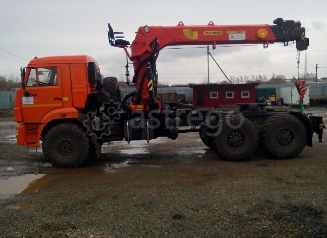 Седельный тягач Камаз 43118 с КМУ ИнМан ИТ-180 Самара - изображение 1