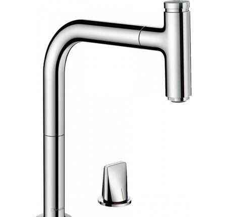 Смеситель для кухни Hansgrohe, Metris Select M71, Eco, sBox, тип открывания воды - однорычажный 7382 Москва