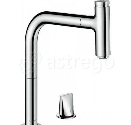 Смеситель для кухни Hansgrohe, Metris Select M71, Eco, sBox, тип открывания воды - однорычажный 7382 Москва - изображение 1
