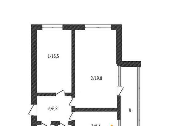 2-комн. квартира, 52 м2, 4/5 эт. Котлас