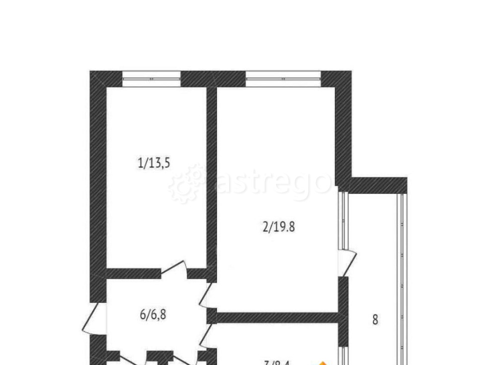 2-комн. квартира, 52 м2, 4/5 эт. Котлас - изображение 4