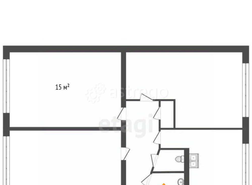 Комната, 15 м2, 1/5 эт. Санкт-Петербург - изображение 7