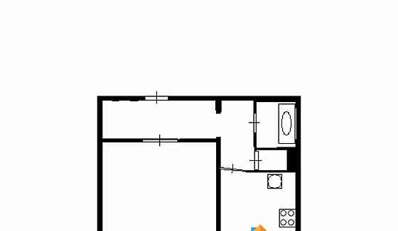 1-комн. квартира, 42 м2, 3/10 эт. Железногорск