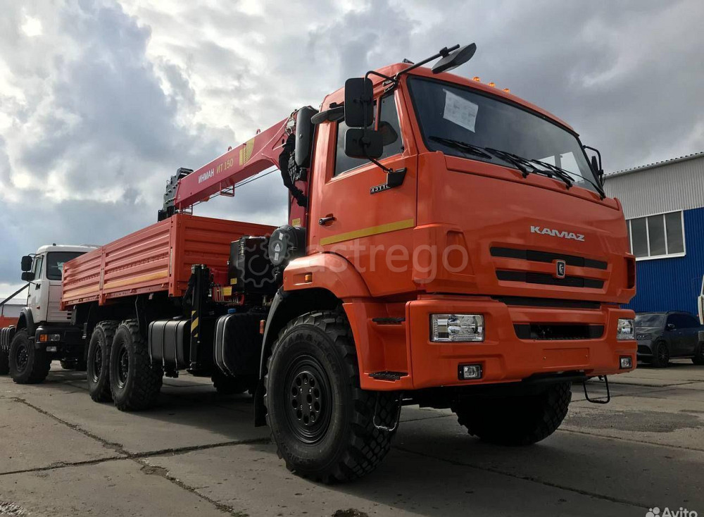 Бортовой грузовик КАМАЗ 43118-50 с КМУ Palfinger Inman IT 150 Набережные Челны - изображение 1