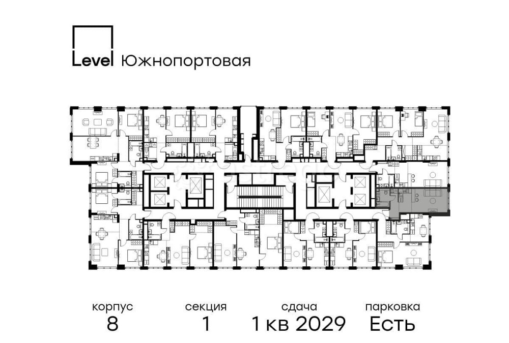 Студия, 29.5 м2, 49/49 эт. Москва - изображение 9