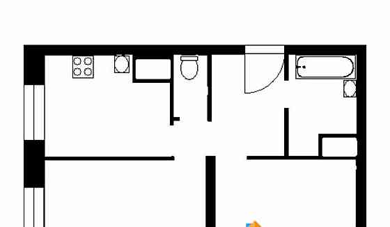 2-комн. квартира, 60 м2, 6/9 эт. Москва