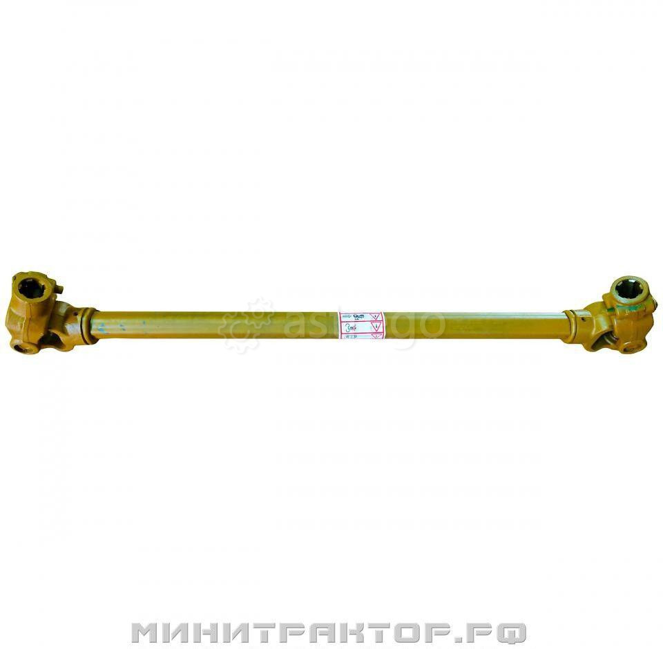 Вал карданный 6х6 шлицов, 1200 мм, трехлимонник, крестовина 27х74,5 (25-45 л.с.) Новосибирск - изображение 1