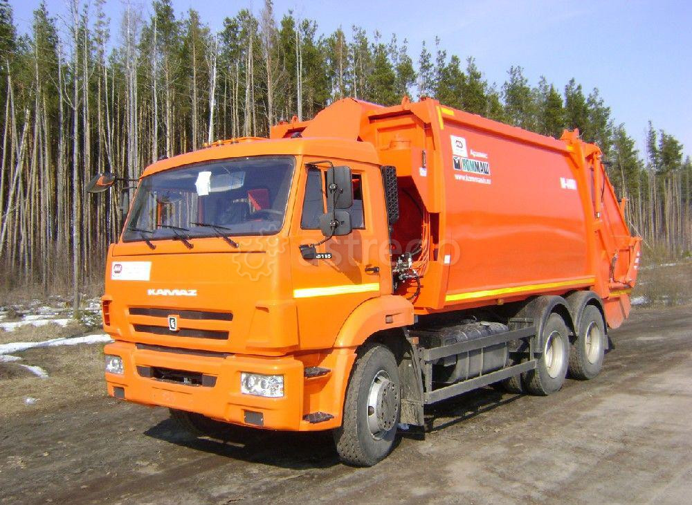 Мусоровоз с задней загрузкой КО-440В1 на шасси КАМАЗ-65115-1071-62 Самара - изображение 1