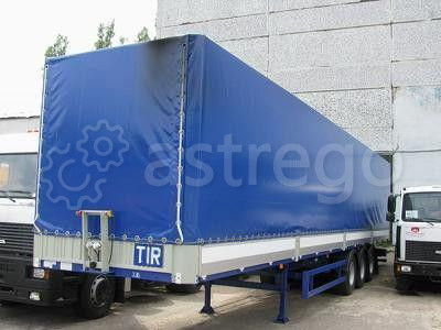 Бортовой тентованный полуприцеп МАЗ 975830-3012 Самара - изображение 1