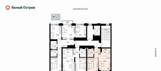 2-комн. квартира, 36.81 м2, 4/31 эт. Уфа