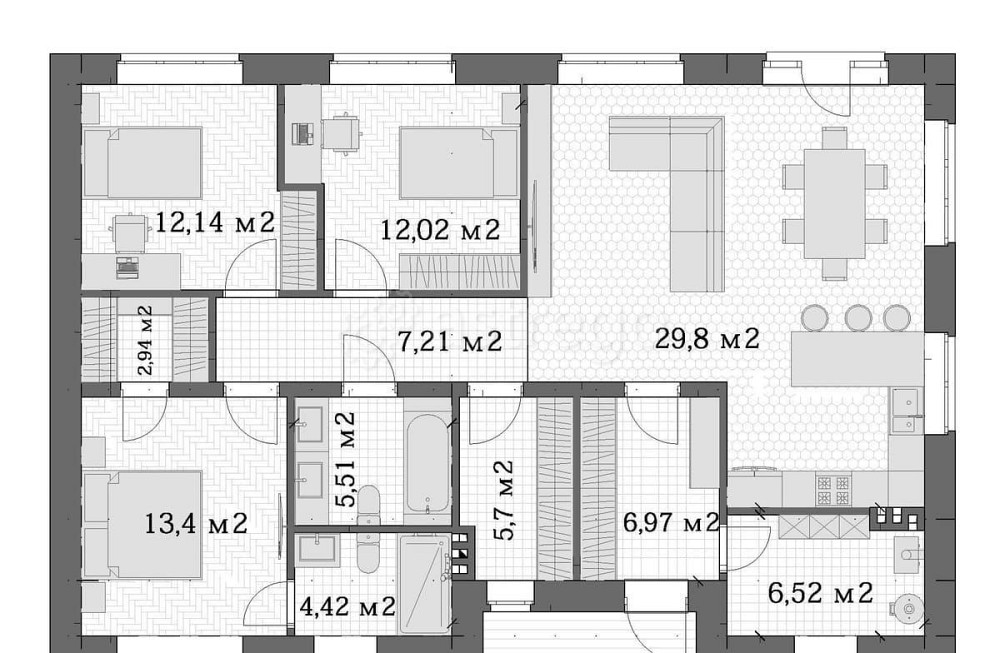 Коттедж, 125 м2, 1 эт. Москва - изображение 1