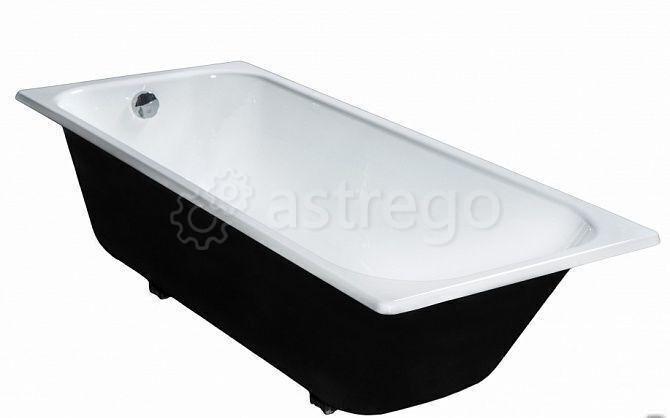 Ванна чугунная эмалированная Элегия У 1700х700х458 мм Екатеринбург - изображение 1