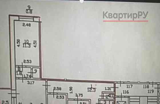 4-комн. квартира, 73.4 м2, 10/10 эт. Санкт-Петербург