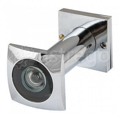 Глазок дверной ARMADILLO Квадратный DVG6 SQ, 16/70х110 СР Хром Нижний Новгород - изображение 1