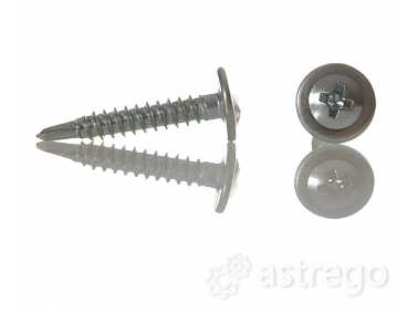 Саморез с Прессшайбой со Сверлом 4.2*16мм Уфа - изображение 1