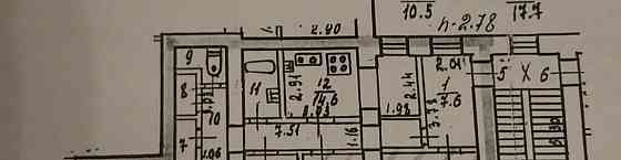 5-комн. квартира, 111.7 м2, 3/3 эт. Санкт-Петербург