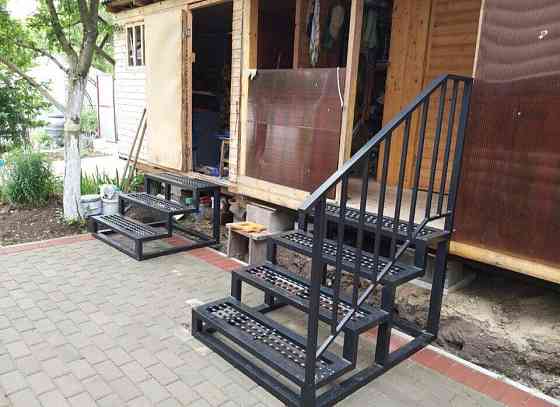 Металлический каркас для крыльца Лестницы, ступени Собственное производство Раменское