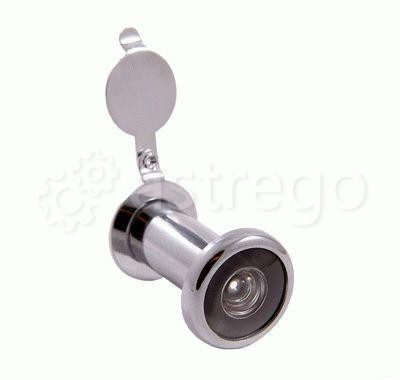 Глазок дверной АЛЛЮР ГД-2 БШт 35-50мм d=14мм хром Нижний Новгород - изображение 1