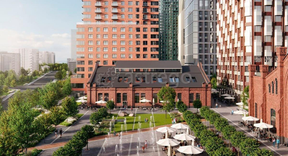4-комн. квартира, 118.49 м2, 31/33 эт. Москва - изображение 2