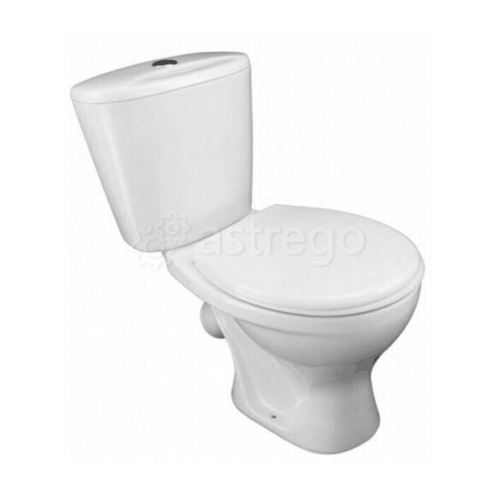 Унитаз-компакт Оптима стандарт к/вып н/под 1реж в/к Лобня Лобненский стройфарфор Москва - изображение 1