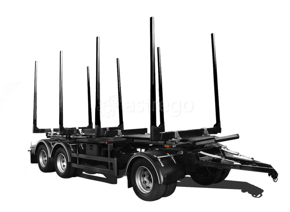 Сортиментовоз 3х осный СтавПрицеп 8499-50 г/п 18т. Самара - изображение 1