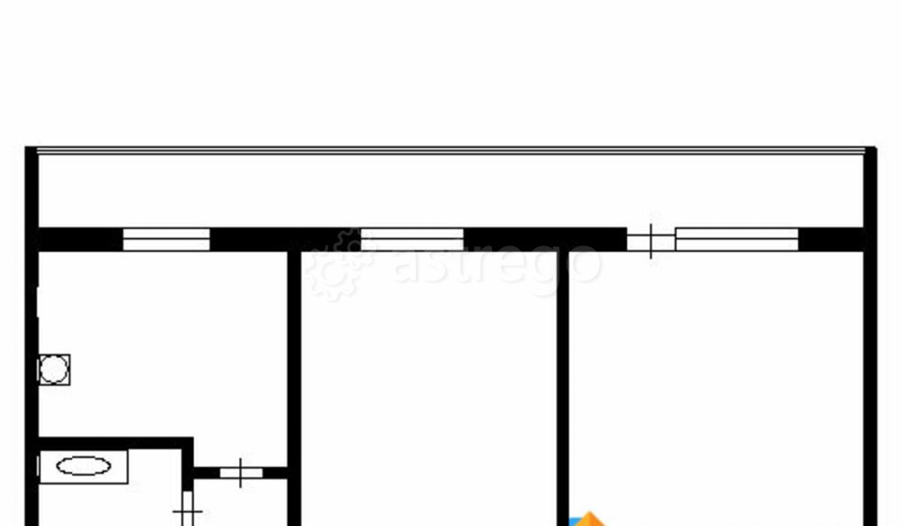 2-комн. квартира, 54 м2, 5/9 эт. Красноярск - изображение 4