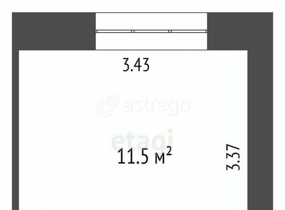 Комната, 11.5 м2, 2/4 эт. Красногорск - изображение 1
