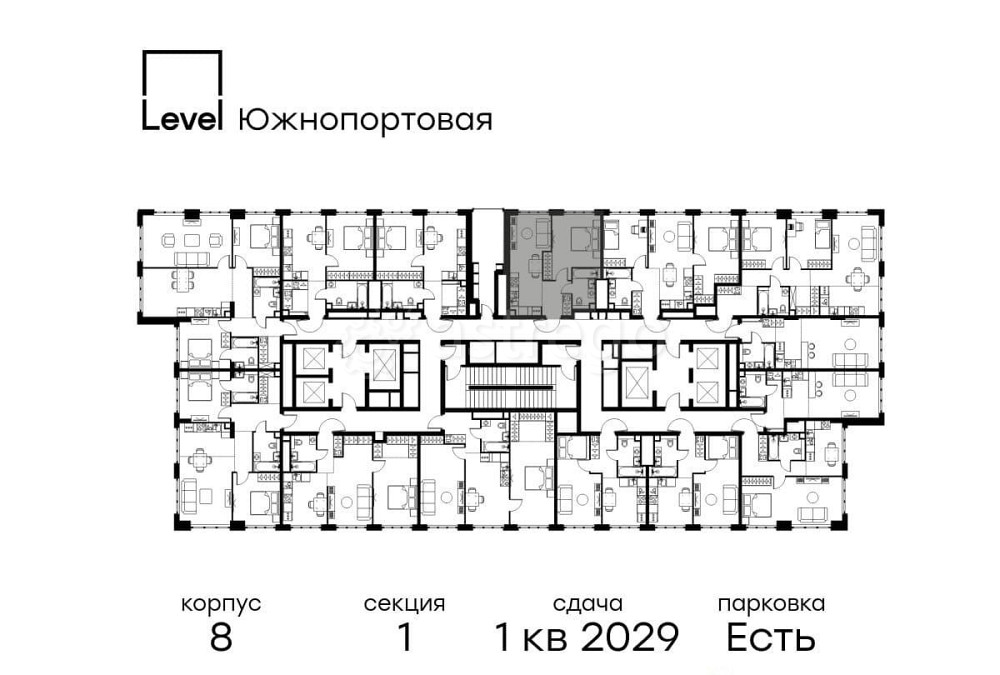 1-комн. квартира, 39.2 м2, 46/49 эт. Москва - изображение 2