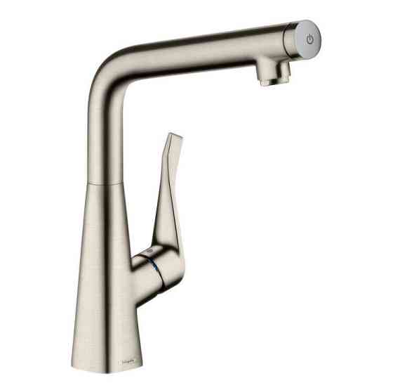 Смеситель для кухни Hansgrohe, Metris Select M71, Eco, однорычажный 14785800 Москва
