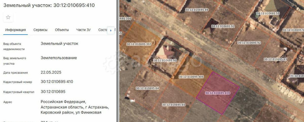 Коммерческий участок, 7.34 сотки Астрахань - изображение 3