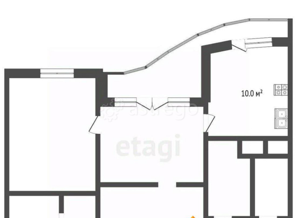 3-комн. квартира, 86 м2, 2/12 эт. Красногорск - изображение 6