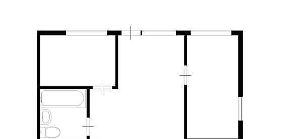 2-комн. квартира, 42 м2, 1/5 эт. Норильск