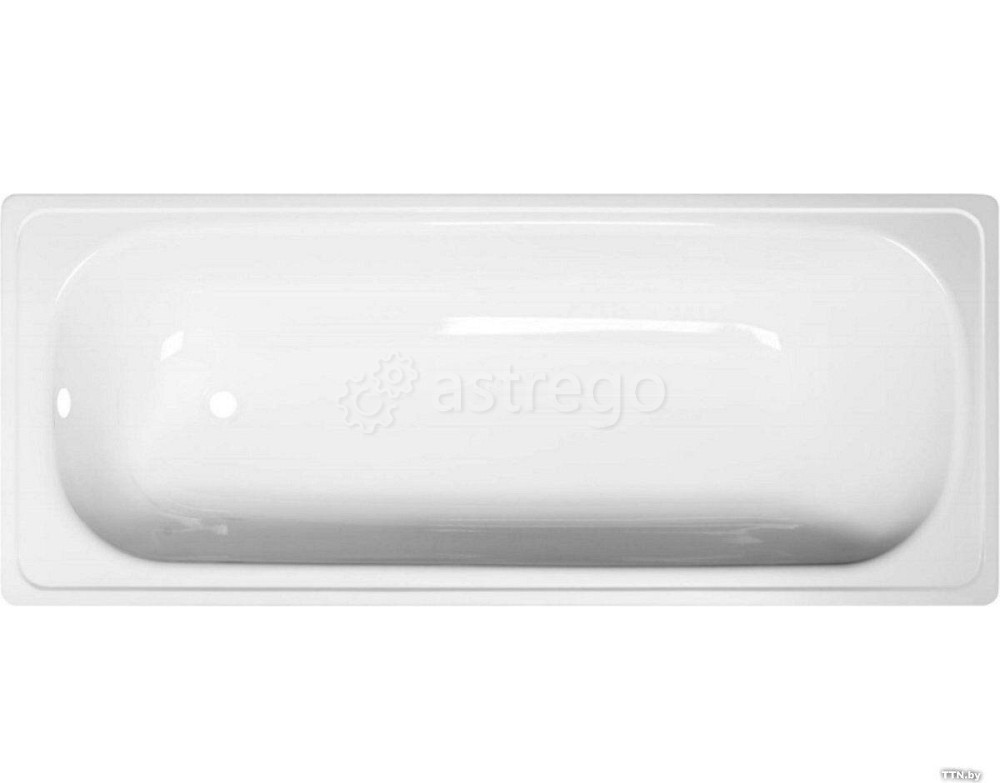 Ванна стальная 1500*700 мм прямоугольная с ножками Новосибирск - изображение 1