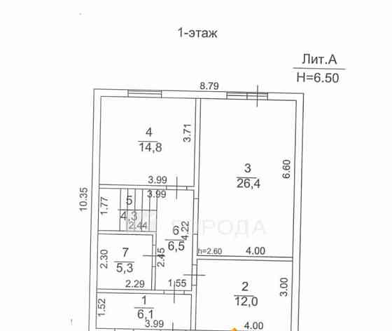 Дом, 133.1 м2, 5.55 сотки, 2 эт. Павловск