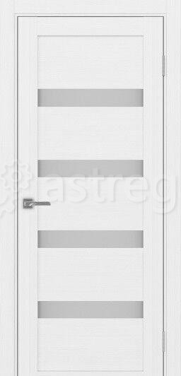 Дверь межкомнатная Турин_505.12 Белый лёд заполнение Бронза матовое 70х200 см Чита - изображение 1