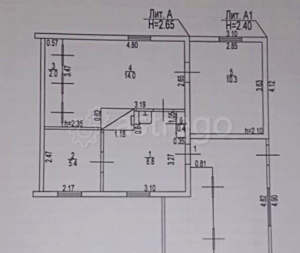 Дом, 40.9 м2 Новоалтайск - изображение 6